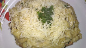 Krémové rizoto se žampiony a parmezánem