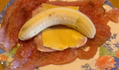 Krůtí prsa s banánovou náplní