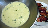 Makarony se sýrovo-špenátovou omáčkou