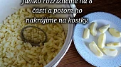 Strouhaný jablečný koláč