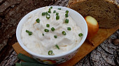 Tvarůžkovo-tvarohová pomazánka