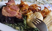 Bramborové noky s česnekem