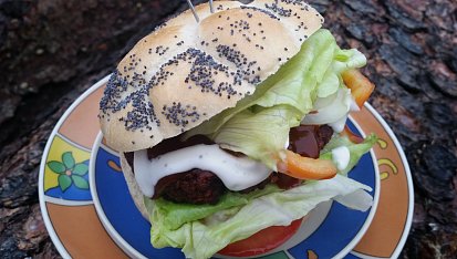 Burgery nebo karbanátky s červenou řepou