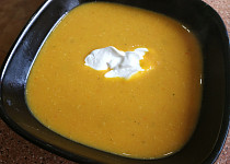 Dýňovo-mrkvová polévka