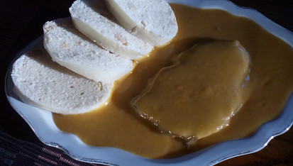 Hovězí  na smetaně (svíčková)