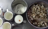 Hrnkové knedlíky s petrželkou, Příprava ingrediencí