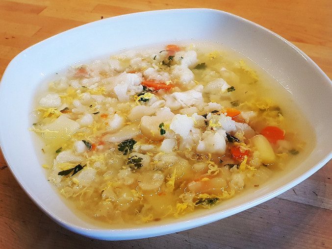 Jednoduchá a výborná květáková polévka