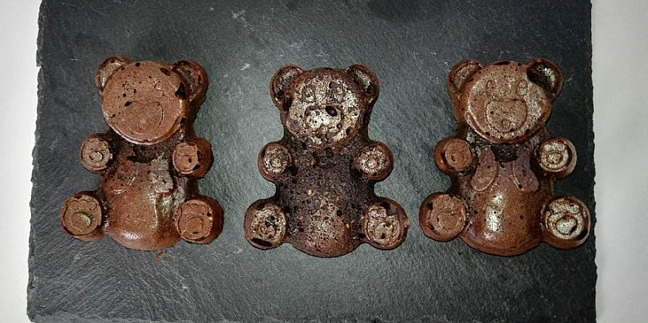 Kakaoví medvídci s chia semínky a jogurtem - BEZ LEPKU