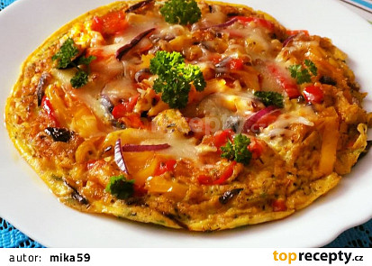 Papriková omeleta