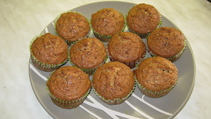 Terezčiny ořechové muffinky