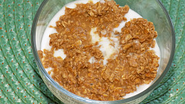 Vločkové "tiramisu"