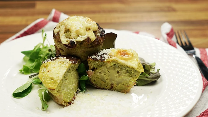 Brokolicové muffiny