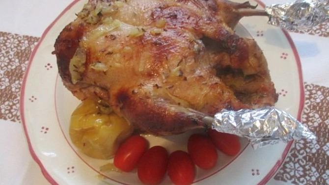 Kachnička pečená pomalu