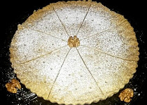 Křehký ořechový koláč