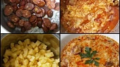 Kyselice z cuketového zelí, zahuštěná bramborem