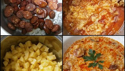 Kyselice z cuketového zelí, zahuštěná bramborem