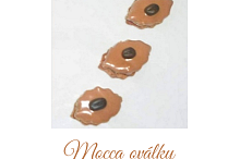 Mocca oválky