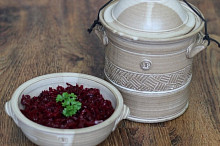 Pickles ze zelí a červené řepy