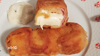 Špízy sýr-mortadela, Špízy na řezu