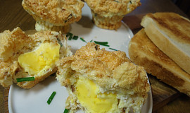 Sýrovo-vaječné muffiny
