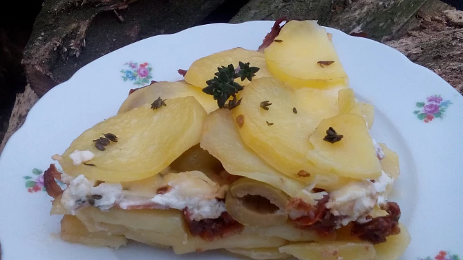 Zapékané brambory  à la Itálie
