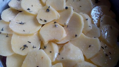 Zapékané brambory  à la Itálie