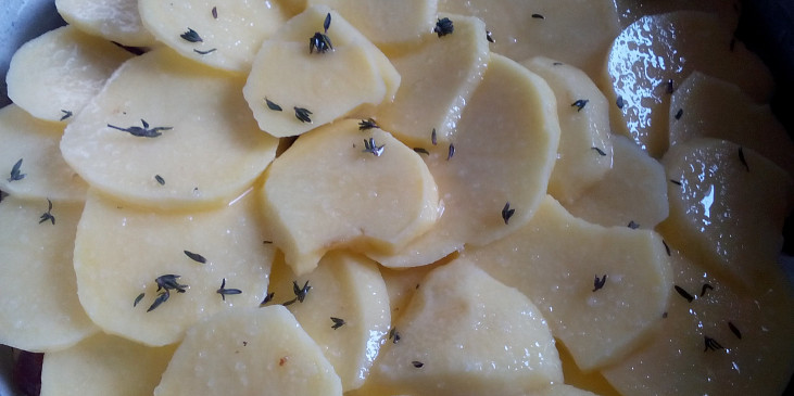Zapékané brambory  à la Itálie