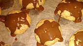 Arašídové sušenky, Arašídové sušenky polite čokoládou 