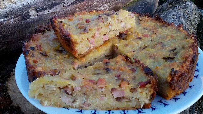 Bramborová nádivka dle Zdeňka Trošky