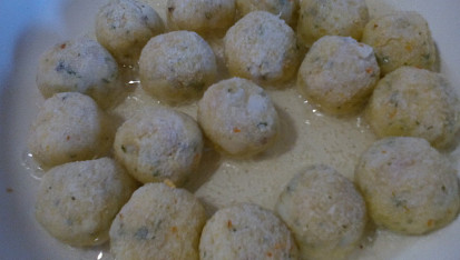 Bramborovo-rybí krokety