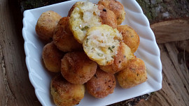 Bramborovo-rybí krokety