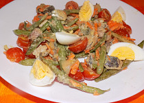 Fazolkovo-rybičkový salát