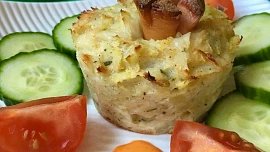 Kapustovo-sýrové muffiny