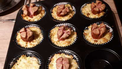 Kapustovo-sýrové muffiny