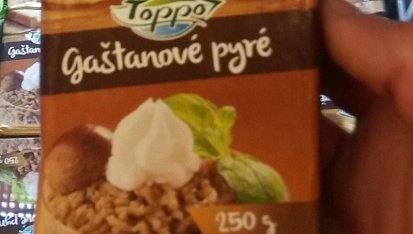 Kuličky z kaštanového pyré