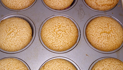 Pudinkové muffiny