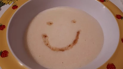 Rýžová krupička s javorovým sirupem - pro nejmenší