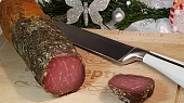 Sušená šunka z vepřové kotlety ve stylu prosciutto