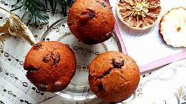 Vánoční muffin