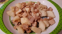 Vepřový plátek s brambory - pro nejmenší