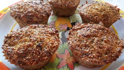Brokolicovo-bramborové muffinky - pro nejmenší