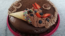 Čokoládový dort (snadný)