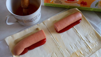Hot-dog taštičky