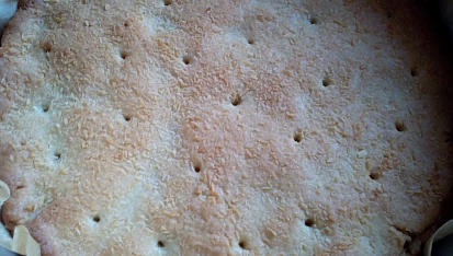 Kokosový koláč s jablky