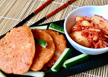 Korejské lívanečky s kimchi (kimči)