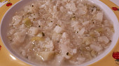 Květákovo-brokolicová polévka s quinoou - pro nejmenší