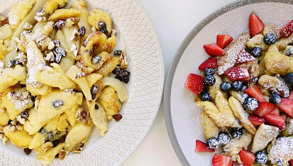 Nadýchaný císařský trhanec - Kaiserschmarren