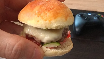 Párty miniburgery
