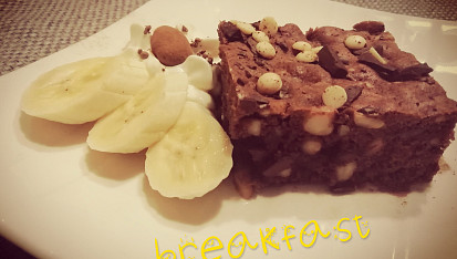 Brownies s kešu oříšky, Brownies