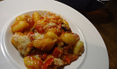 Gnocchi zapečené v červené omáčce